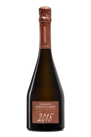 Bouteille de champagne Millésime 2018, Champagne Laurent Lequart