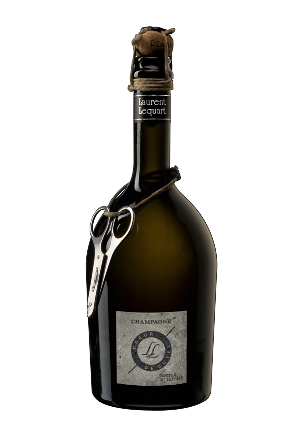 Détail de la bouteille Cœur de Cuvée, Champagne Laurent Lequart