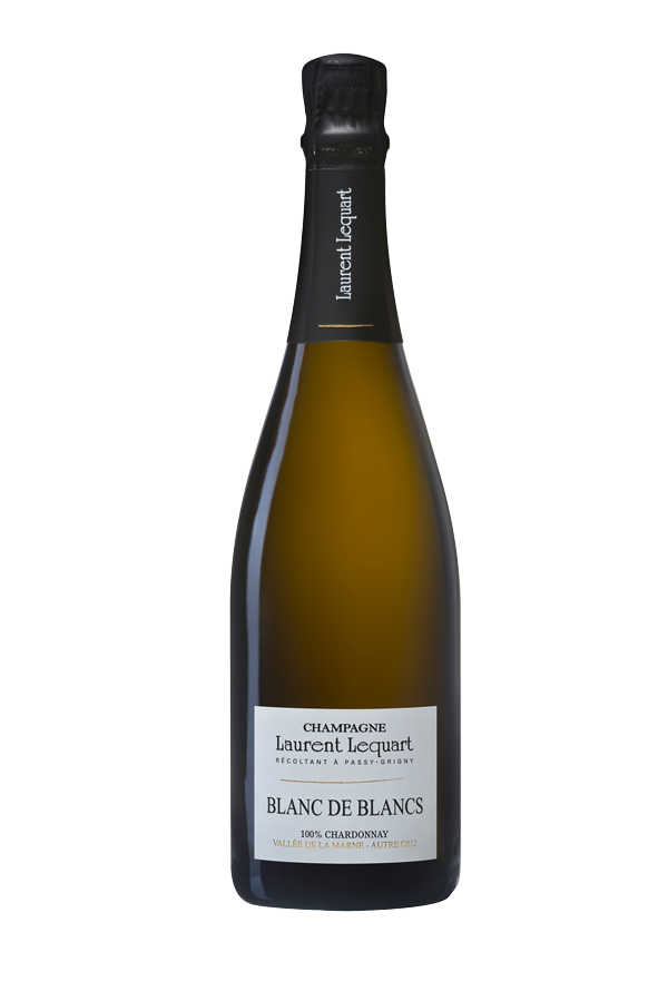 Bouteille de champagne Blanc de Blancs, Champagne Laurent Lequart